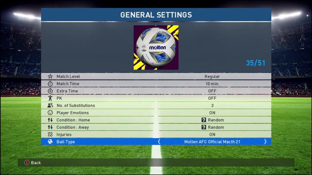 PES 2017 UPDATE NEW BALL, BOTS, GOLF 2023 T99 V13 смотреть онлайн