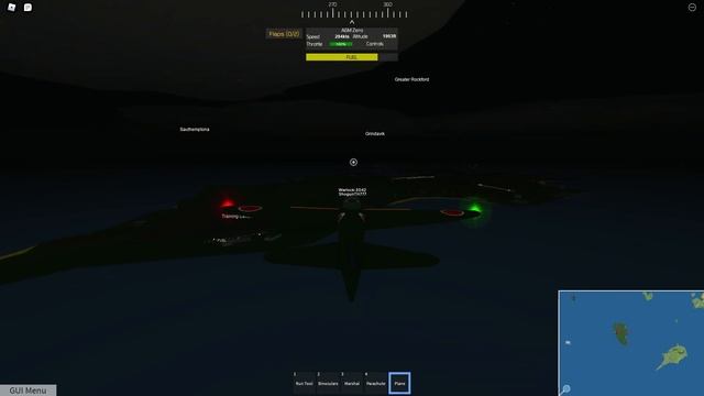 [PTFS Pilot training flight simulator] Mitsubishi A6M Zero | World war 2 japan fighter | Full fligh смотреть онлайн