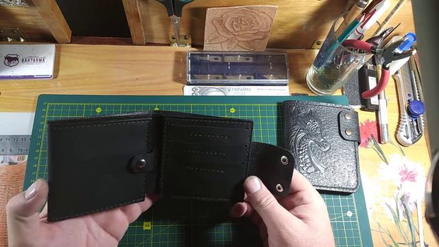 Портмонэ и кошелек, натуральная кожа, ручная работа смотреть онлайн