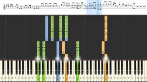 Король и Шут - Ели мясо мужики - Piano Tutorial - MIDI DOWNLOAD - Cover - Instrumental