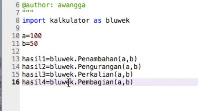 3. Fungsi, Kelas dan cara Import Package dan Library di Python смотреть онлайн