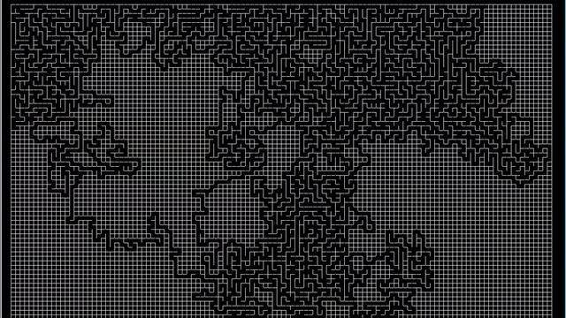 Maze generation - Depth-first search (Python/OpenCV) смотреть онлайн