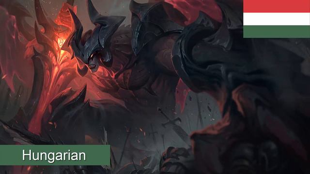 Aatrox Voices in ALL languages смотреть онлайн