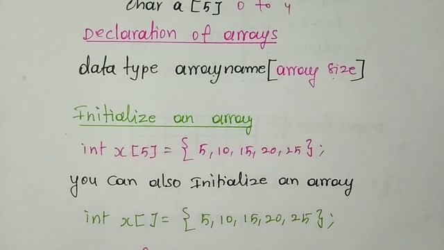 arrays in c programming tamil | types of arrays in c tamil |declaration & initialization of array c смотреть онлайн