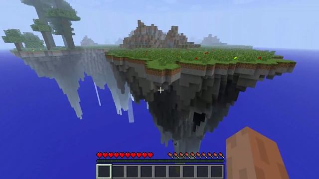 Minecraft - Floating Island Survival Map Presentation and Download смотреть онлайн