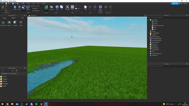How To Make Detailed Terrain in Roblox | ROBLOX Studio Tutorial смотреть онлайн