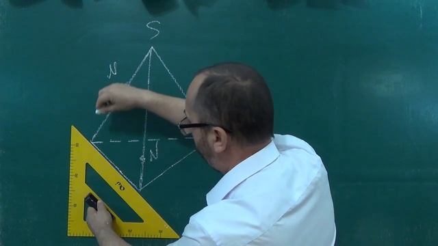 Перетин прямої і площини Задача 3 смотреть онлайн
