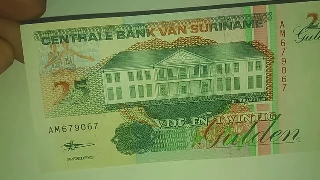 Суринам !//Банкноты стран мира ! смотреть онлайн