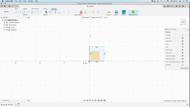 Sketch Shape Won't Move in Fusion 360 (solution) смотреть онлайн
