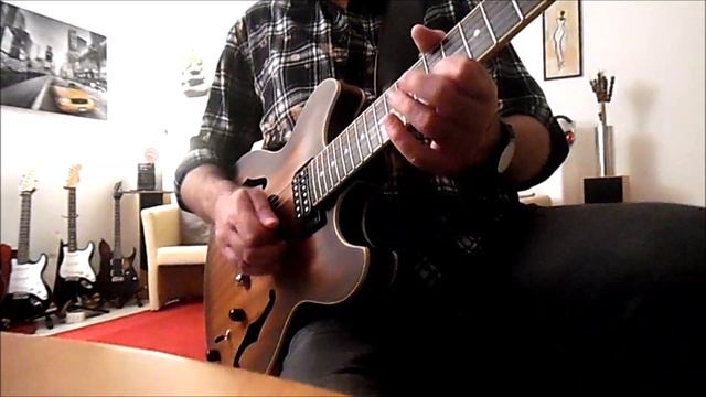 Ibanez AS 53 Semiacoustic Guitar in Rock Fusion Lead! смотреть онлайн