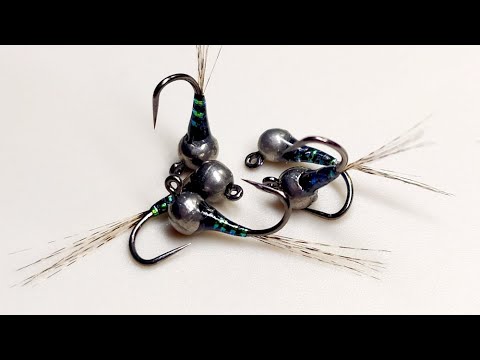 Petroleum Jig Nymph. Нимфа Нефть.