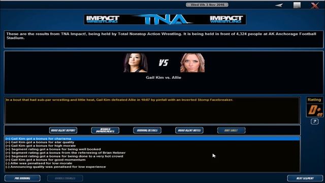 TEW2016: TNA Making An Impact Episode 39 - Time For A Turning Point
