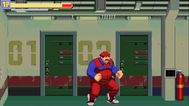 MUGEN Minigame - Mario Mario (Me) vs Streets of Rage 3 Stage 6 смотреть онлайн