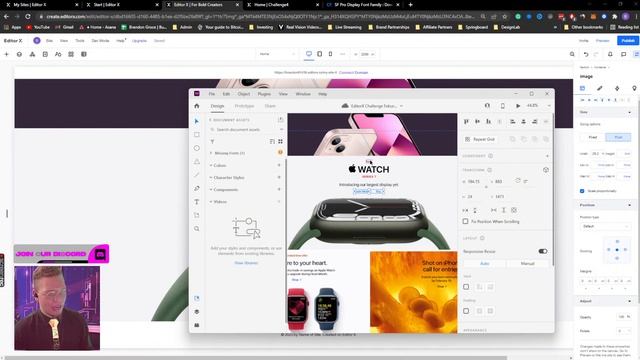 Editor X Tutorial | Apple Homepage | Daily Design Challenge смотреть онлайн