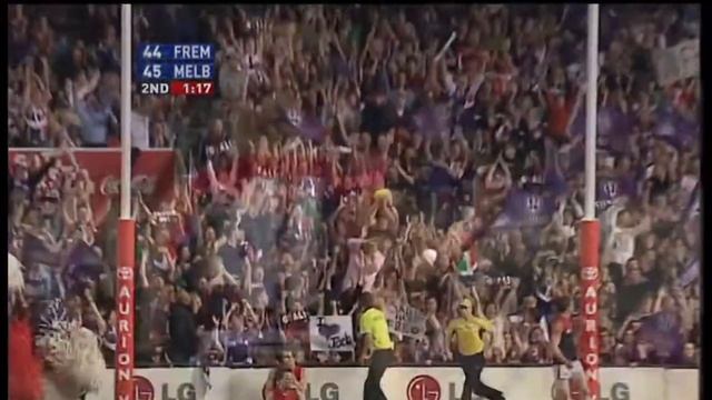 2006 Fremantle Dockers 1ST EVER FINAL'S WIN Melbourne Byron Schammer смотреть онлайн