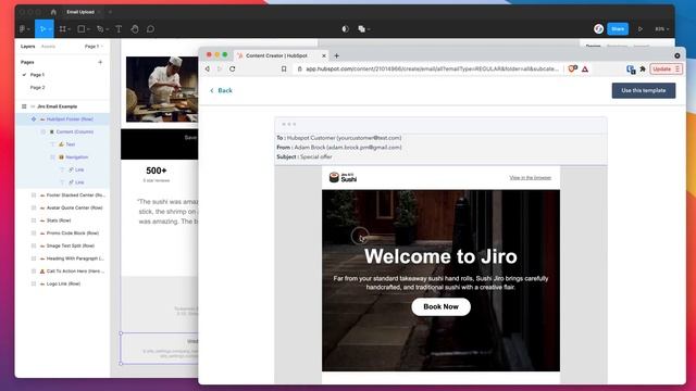 Figma Tutorial: Export HTML emails from Figma to HubSpot смотреть онлайн