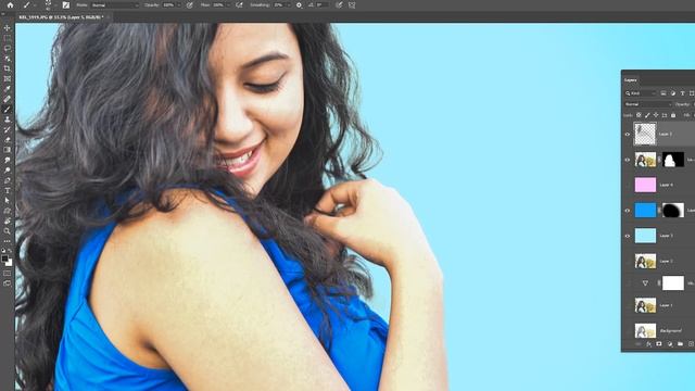 Cut Out Hair within 5 MINUTES Photoshop Tutorial bisakhadatta com смотреть онлайн