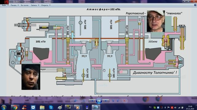 ЭМР Светова. ДАВЛЕНИЕ В КОЛЛЕКТОРЕ ДАД.