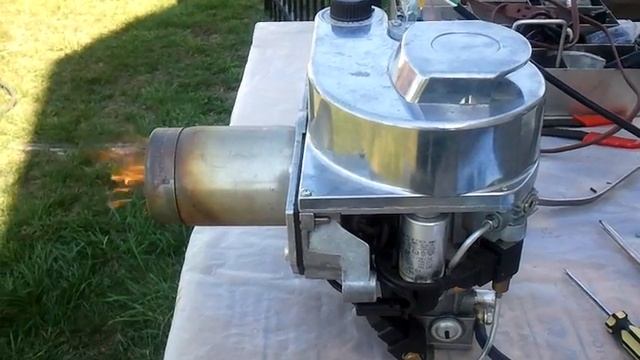Babington Airtronic Multi-fuel burner - Army Surplus kerosene / diesel / biofuel смотреть онлайн