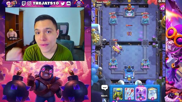 GAMEPLAY TESLA Y ZAP EVOLUCIONADO CLASH ROYALE смотреть онлайн
