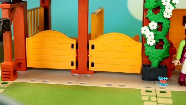 Playmobil Farm Tractor and Farm Animals Fun Toys For Kids смотреть онлайн