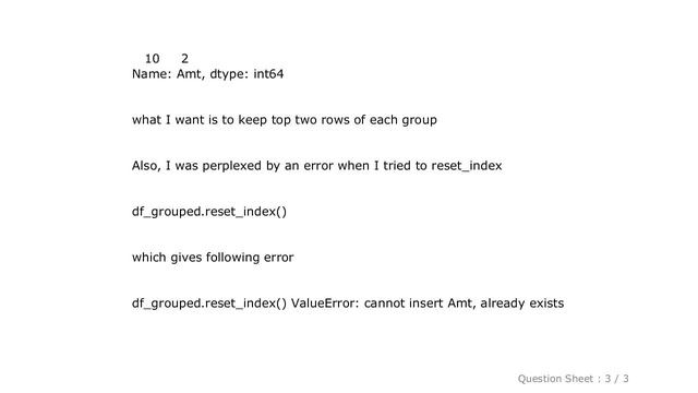 Pandas : pandas reset_index after groupby.value_counts() смотреть онлайн