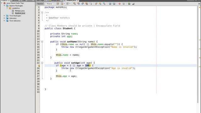 الكود النظيف #12: امكانية الوصول للمتغيرات | Encapsulate Field смотреть онлайн