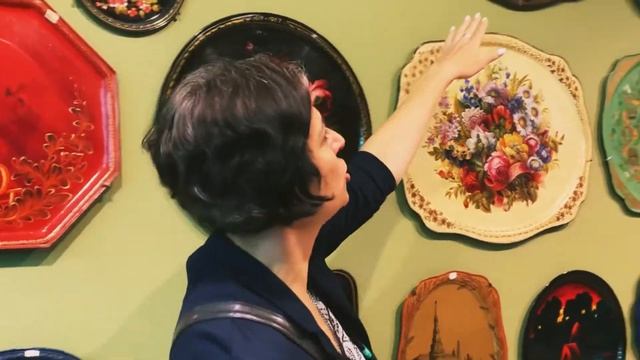 Жостовская роспись смотреть онлайн