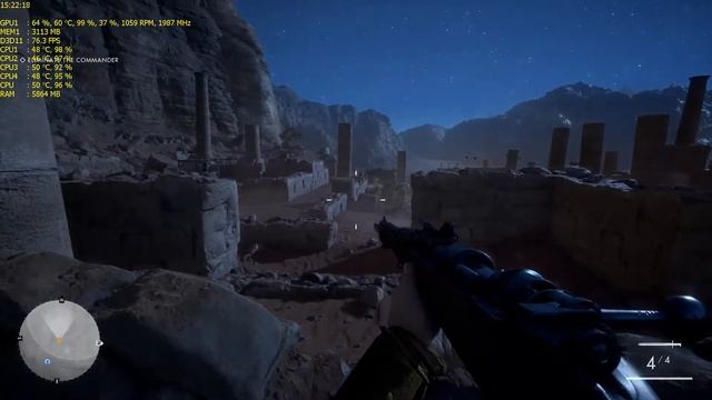 Battlefield 1 Max Settings 1080p On GTX 1060 G1 GAMING 6GB/i5 4460 смотреть онлайн