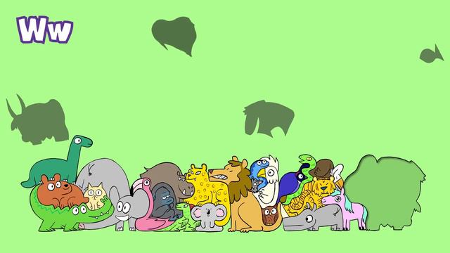 Club Baboo | Scary Animals ABC | Learn Animal Names And Sounds With Baboo!