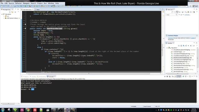 Coding a text-based calculator in Java - Part 12 смотреть онлайн