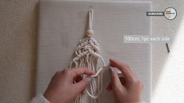 How to Make Macrame Christmas Tree Ornament - Easy Tutorial for Beginners смотреть онлайн