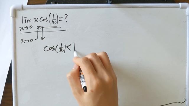 lim ₓ→₀ xcos(1/x)=? смотреть онлайн