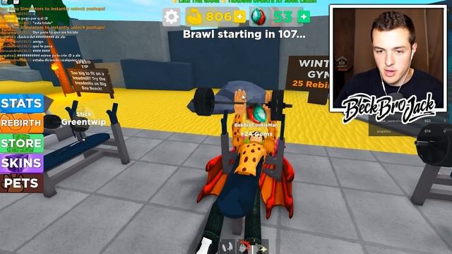 Becoming the STRONGEST ROBLOX PLAYER in the WORLD! смотреть онлайн