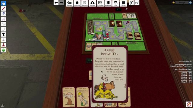 Jak se hraje Munchkin - Tabletop Simulator смотреть онлайн