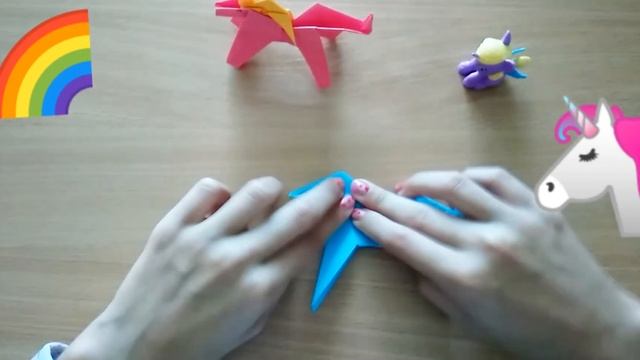 ?ОРИГАМИ ЕДИНОРОГ легко сделать! Единорог из бумаги. ORIGAMI UNICORN is easy! The unicorn of paper. смотреть онлайн
