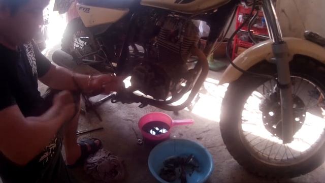 How To Change Clutch Disks On Honda (CRF 230, FTR 223, SL 230,XR 230). Part 2
