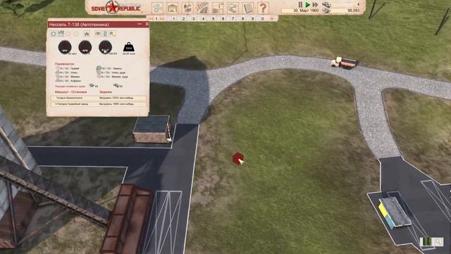 Workers & Resources Soviet Republic - #3 Строим дороги добытым гравием смотреть онлайн