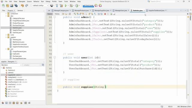 Online Shopping Management System in Java | NetBeans | MySQL | Part-28 смотреть онлайн
