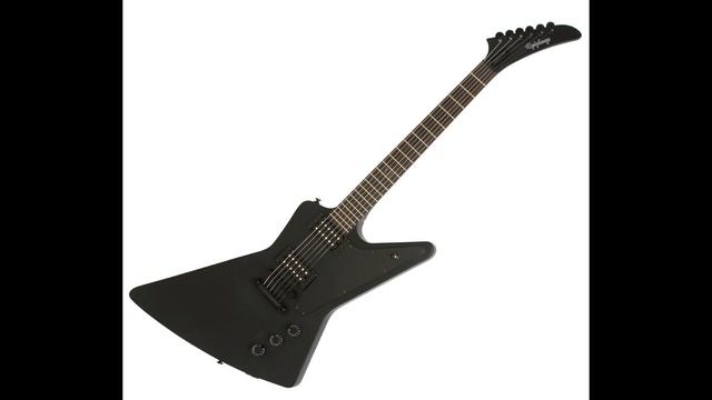 Epiphone Goth "1958" Explorer Electric Guitar смотреть онлайн