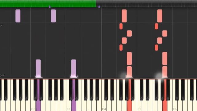 Carlos Gardel - Por Una Cabeza - Piano Tutorial by Amadeus (Synthesia) смотреть онлайн