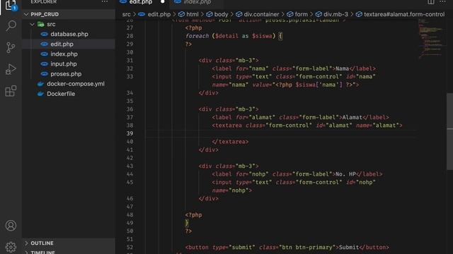 Tutorial CRUD OOP PHP dan MySQL : 4. Edit Data смотреть онлайн