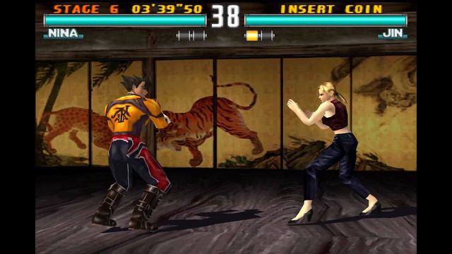 Tekken 3 (Nina & Hwoarang) - PlayStation 1 Gameplay - (2K 60fps) смотреть онлайн