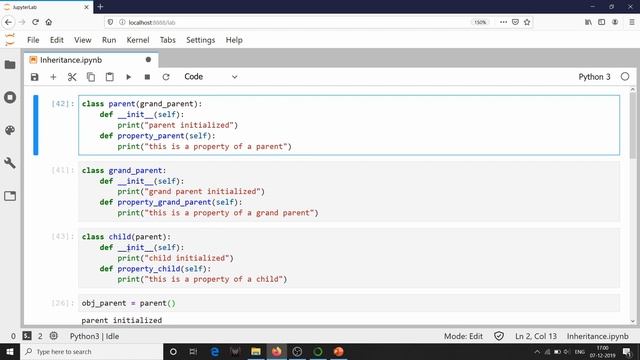 Python Programming | 10 | Inheritance | Venky смотреть онлайн