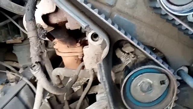 замена грм газель крайслер | замена поперечины рамы | натяжение зубчатого ремня крайслер смотреть онлайн