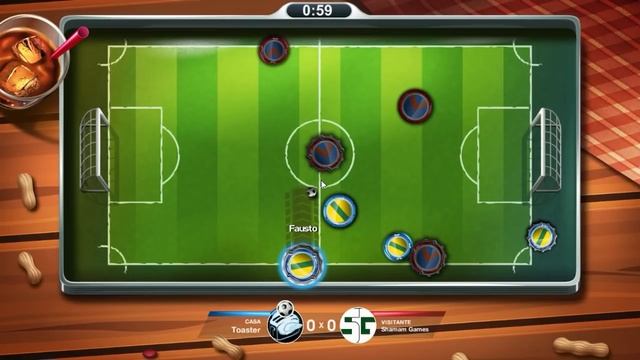 Super Button Soccer - FUTEBOL DE BOTÃO!! - Jogo Brasileiro!!! смотреть онлайн