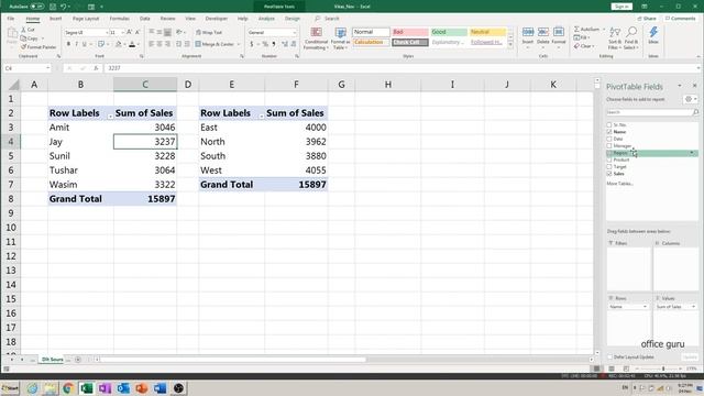 How to Use Pivot Table Without Data in Excel? | Excel Pivot Table Tutorial смотреть онлайн