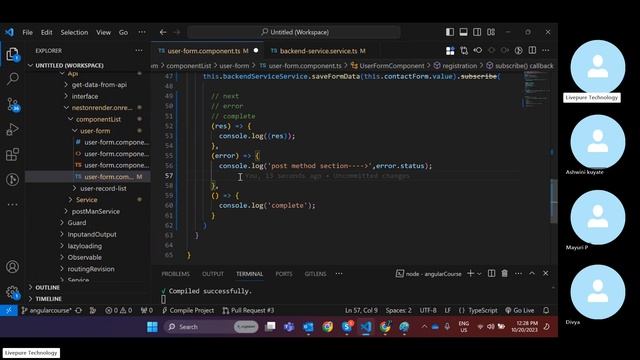 Day 23 part 2 && Add loader and display error && 20 October 2023 смотреть онлайн