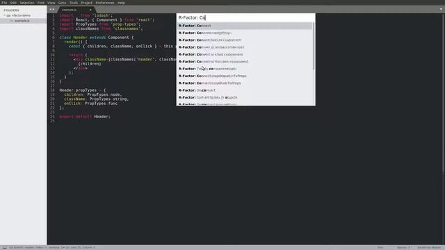 R-Factor - React & Redux Refactoring Tools смотреть онлайн