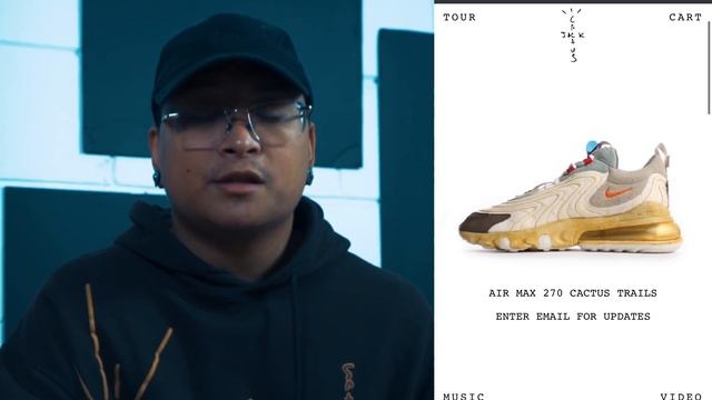 DID TRAVIS SCOTT JUST HAVE A SHOCK DROP? NIKE AIR MAX 270 React ON THE CACTUS JACK WEBSITE RIGHT NO смотреть онлайн